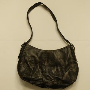 Liz Claiborne black leather purse